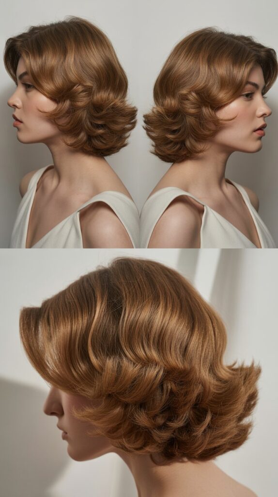 51 Best Haircuts for Thick Hair (Layered, Medium, Shoulder-Length) 22 Curved Layers