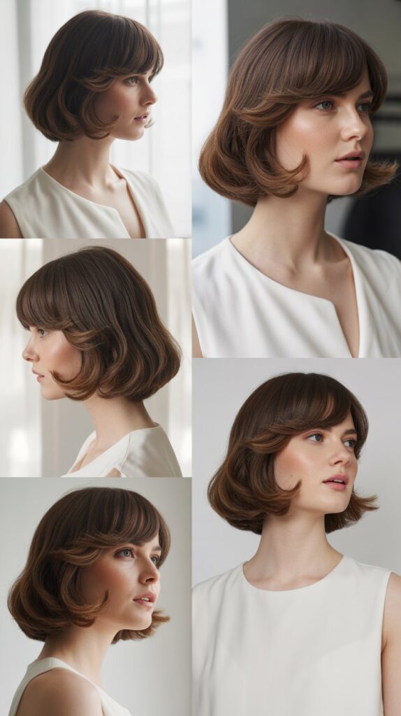 Medium Bob with Side-Part Bangs