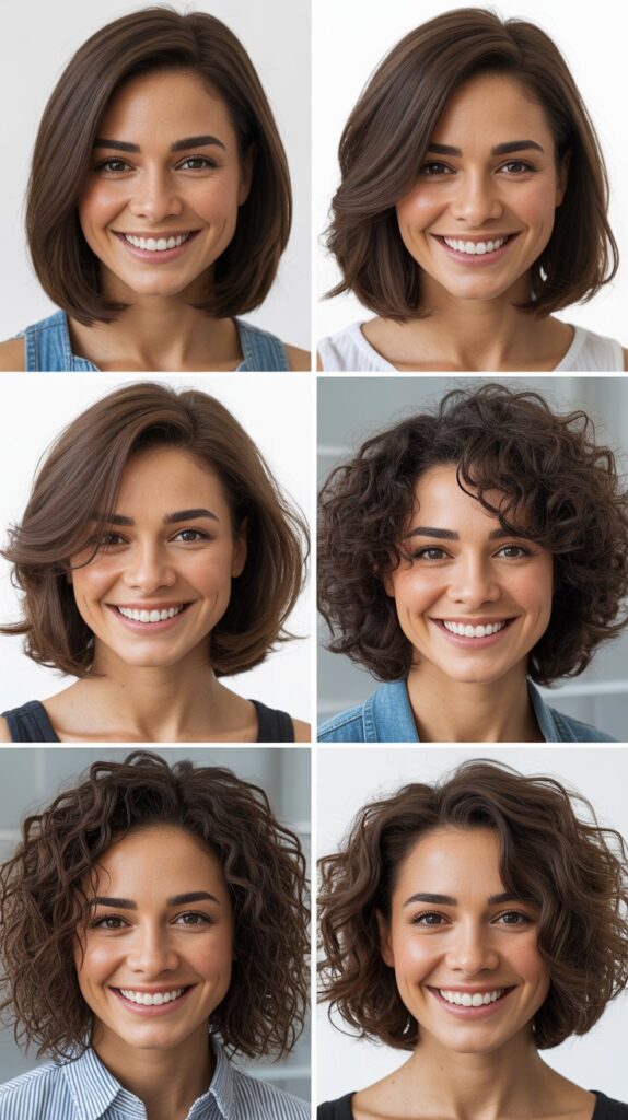 Classic Shoulder-Length Layers with Soft Face-Framing