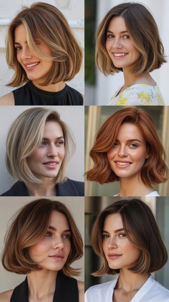 Long Bob with Soft Graduated Layers