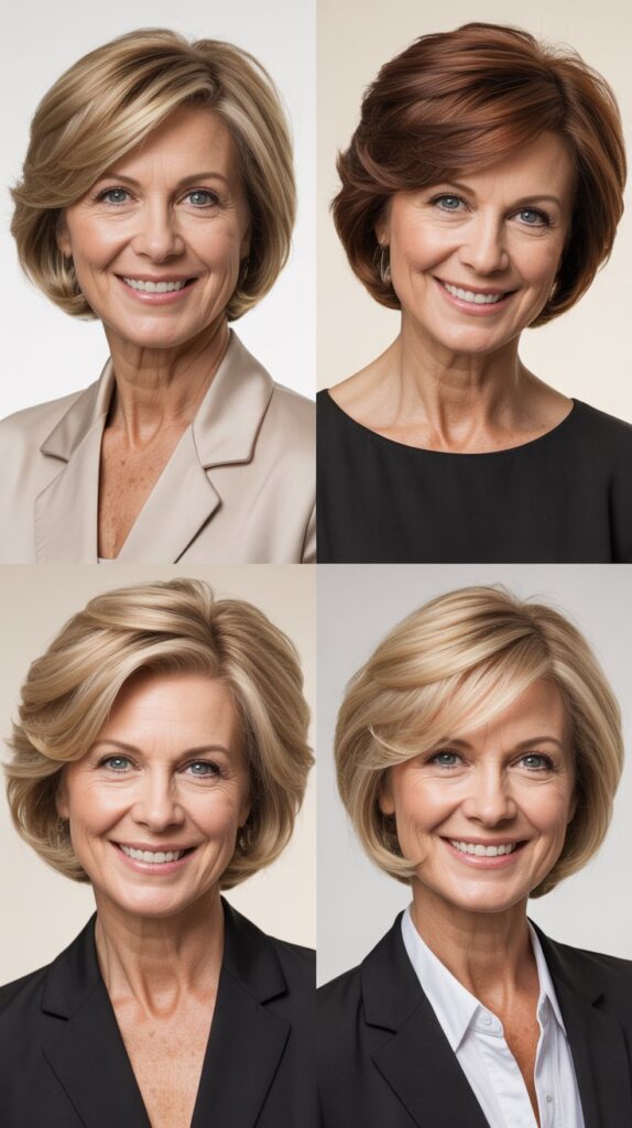 27 Trend-Forward Short Hairstyles for Women Over 50 Everyone Is Pinning 10 The Stacked Bob