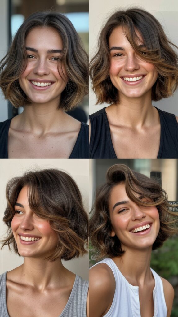 . Long Bob with Razored Ends