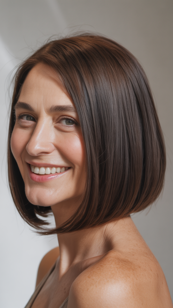 Sleek Straight Bob