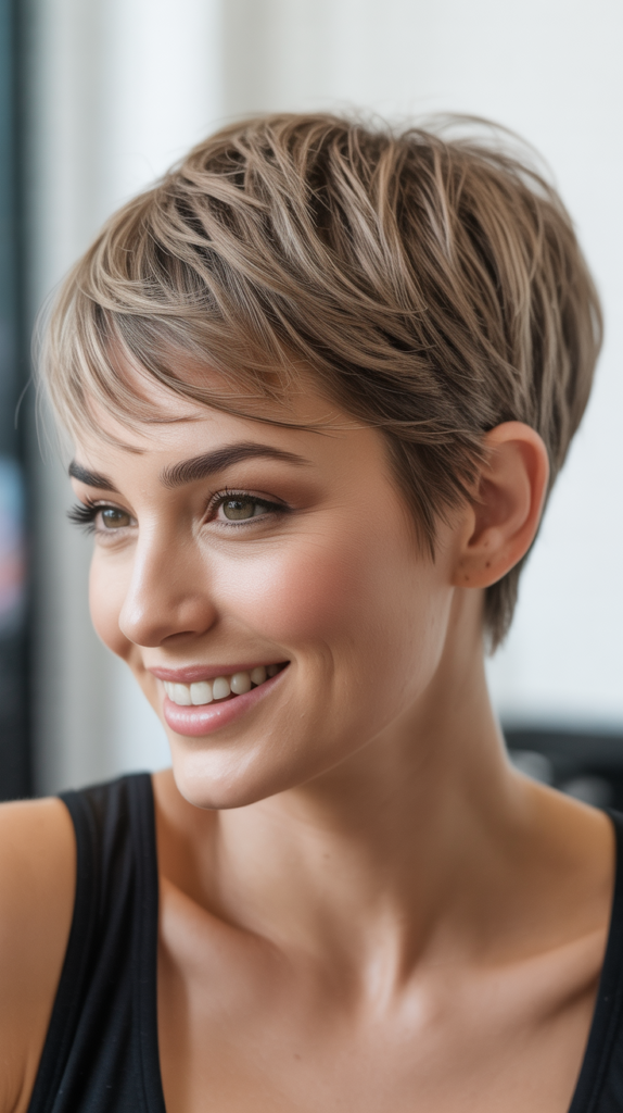 Pixie with Longer Nape