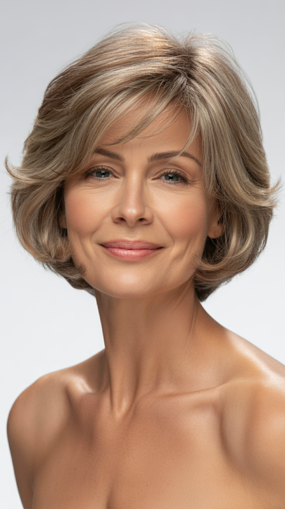 Wispy Bob with Feathered Ends