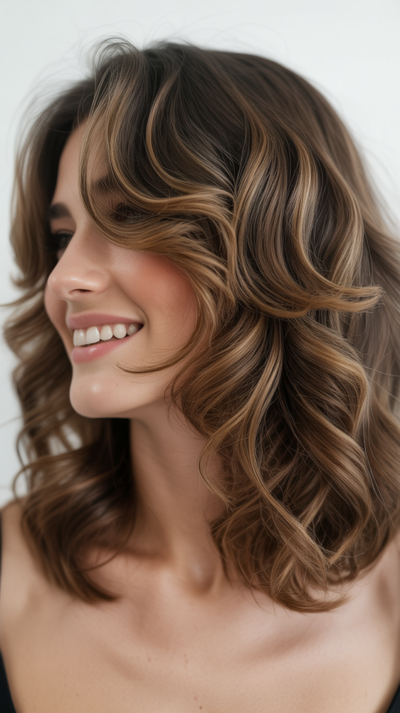 Midi Cut with Feathered Layers