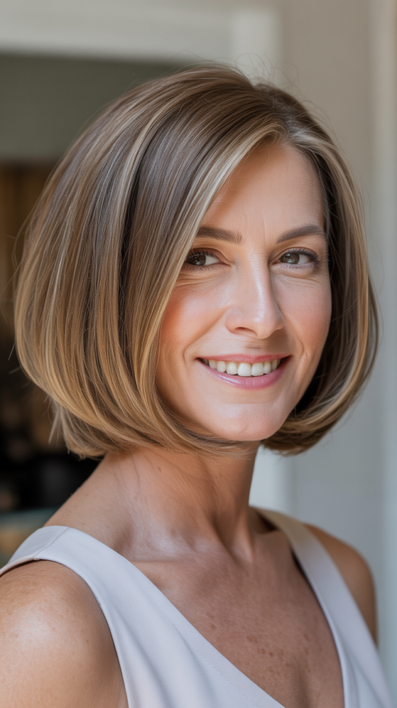  The Angled A-Line Bob