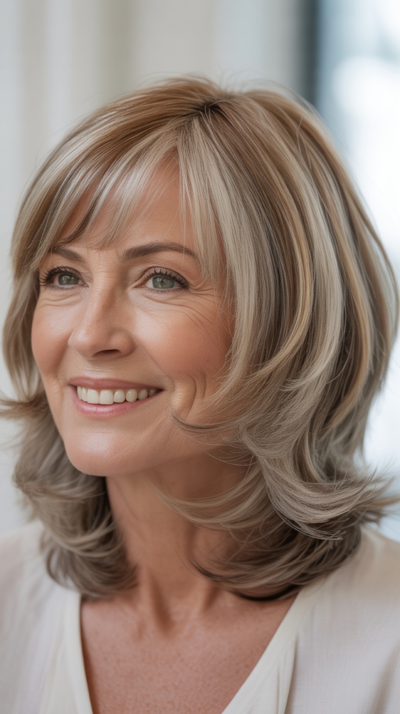 The Graduated Shag with Highlights