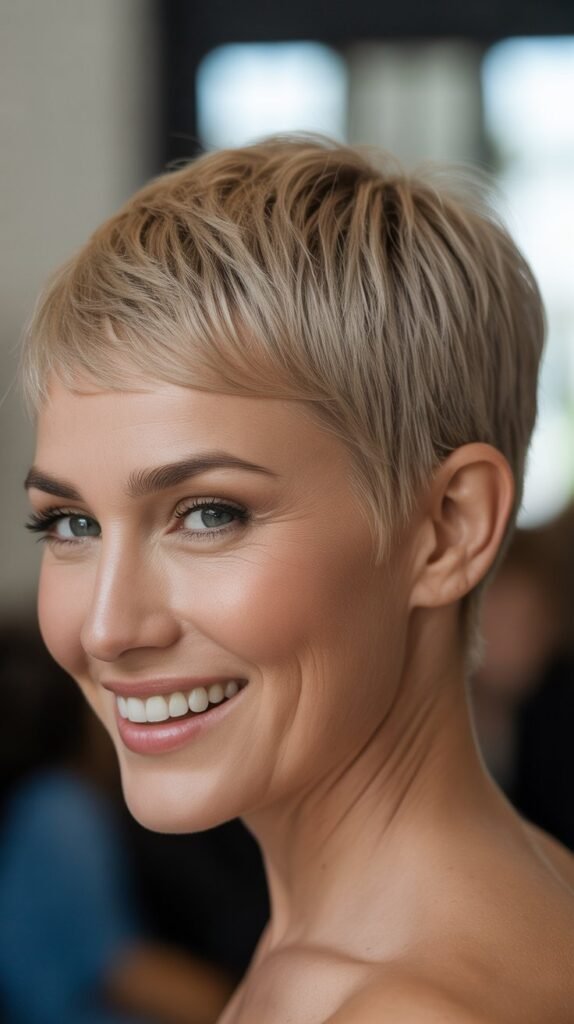 Classic Tapered Pixie Cut