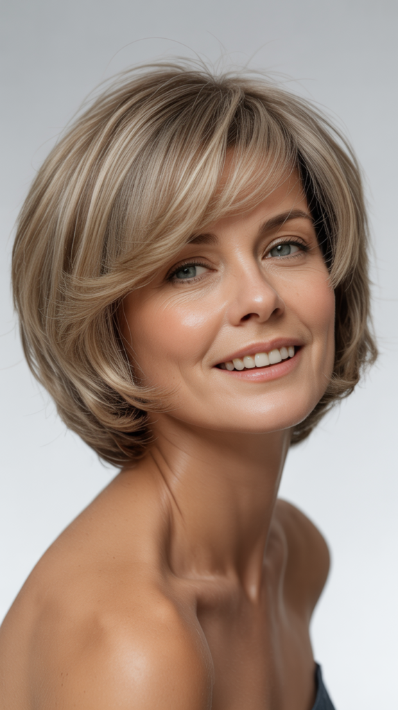  Razored Bob with Movement