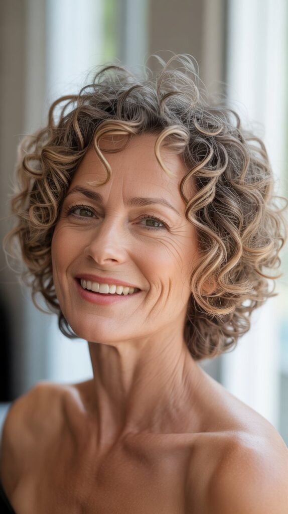 Curly Bob with Defined Ringlets