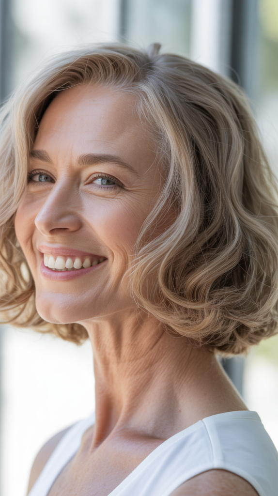 Light and Airy Short Bobs for Mature Women with Fine Hair
