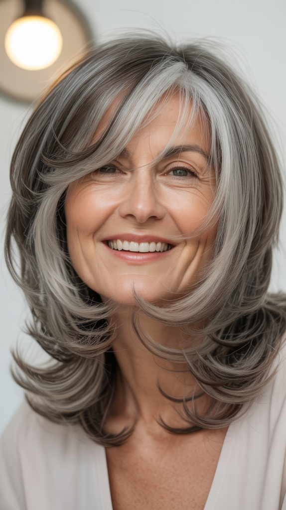 The Textured Midi with Feathered Layers