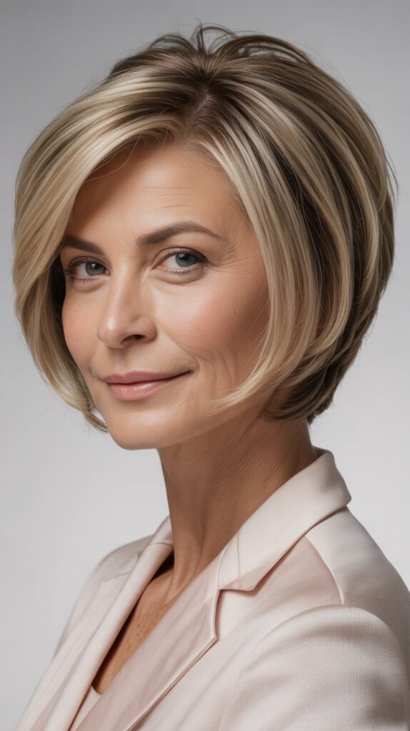 Bob with Graduated Layers