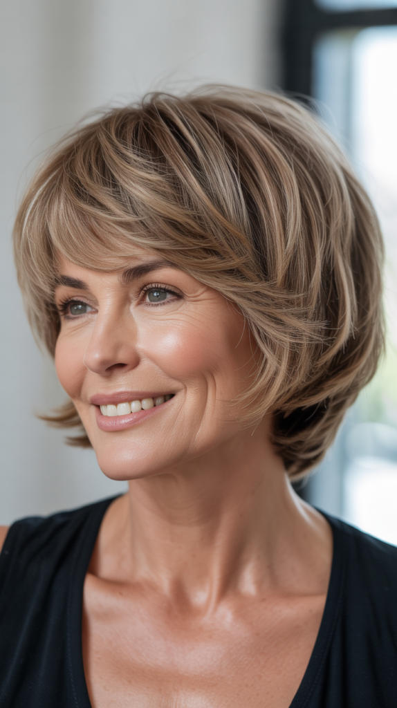 The Stacked Bob with Volume Boost