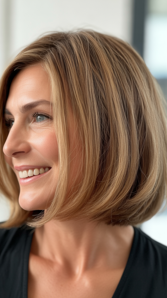 The Bob with Volume-Enhancing Color Techniques