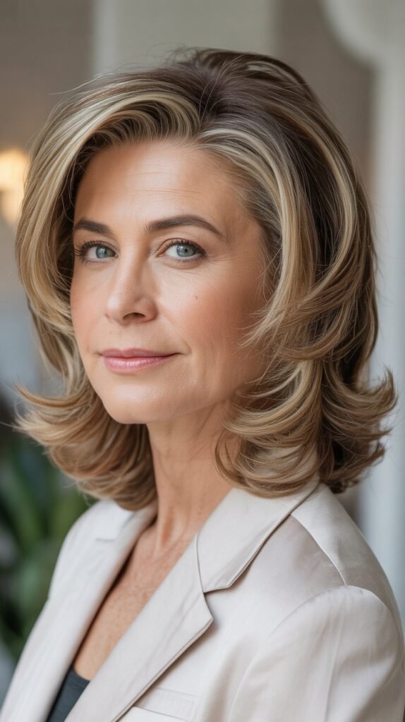  Layered Shoulder-Length Cut