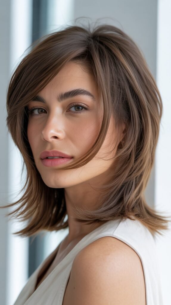 Layered Shag with Wispy Fringe