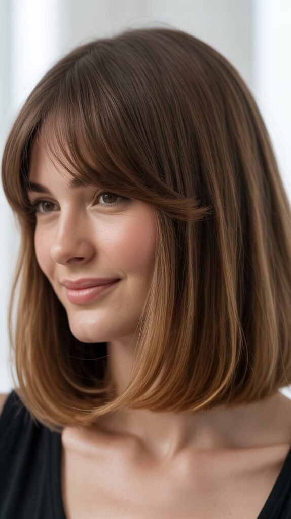 Long Bob with Wispy Bangs