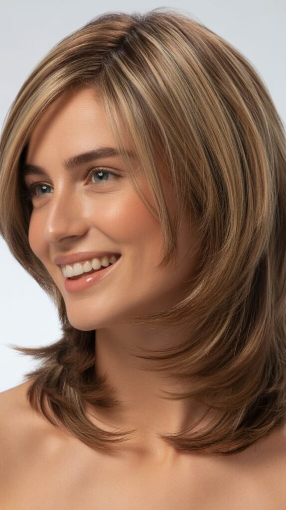 Best Short Shoulder-Length Haircuts for Thick Hair With Layers