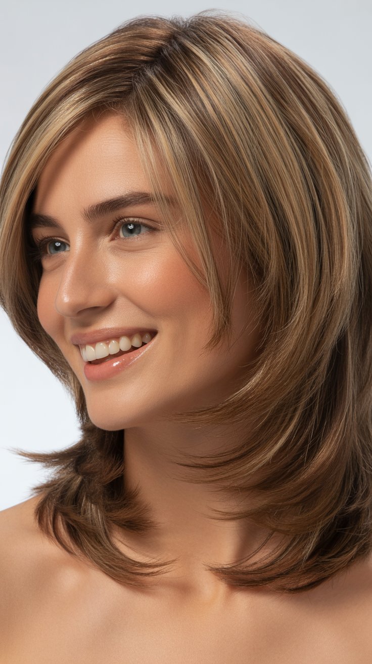 Best Short Shoulder-Length Haircuts for Thick Hair With Layers
