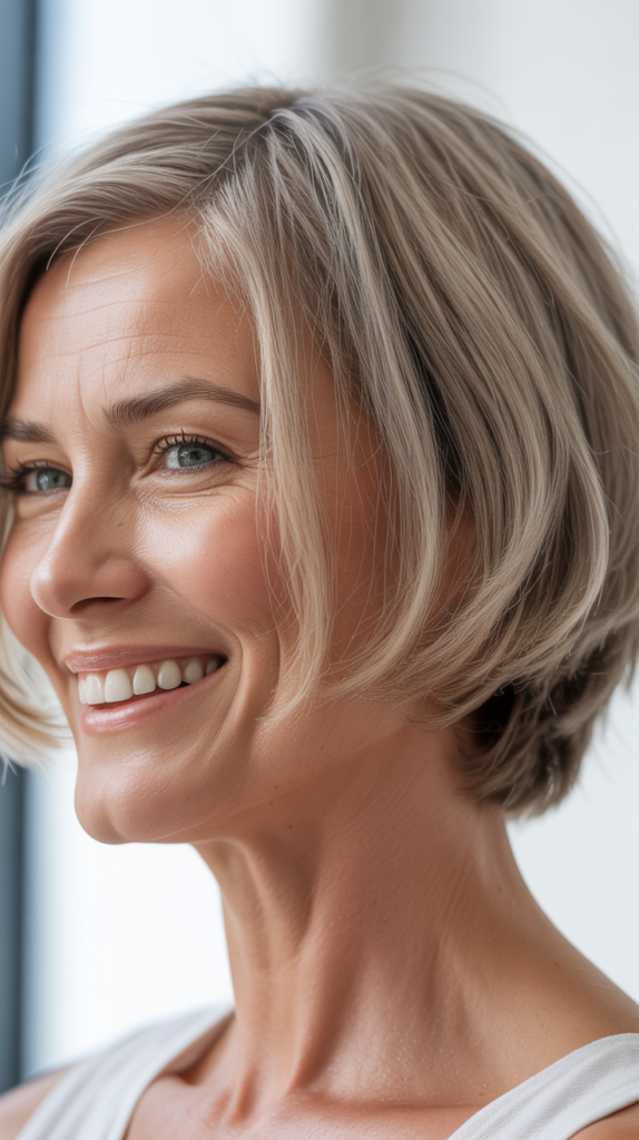 Bob with Undercut Design