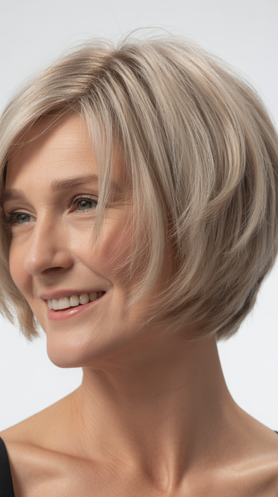  Graduated Bob with Stacked Back