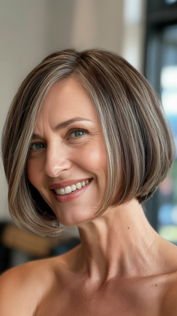 The Bob with Subtle Undercut