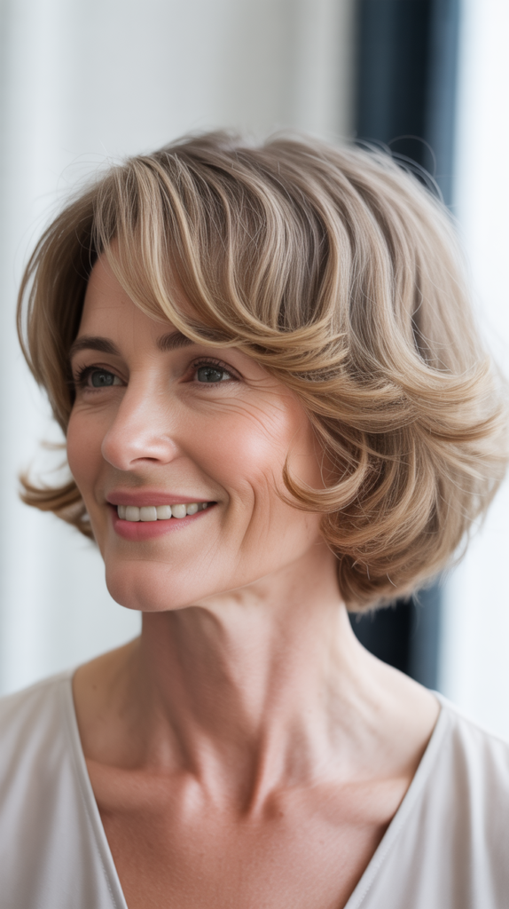 Asymmetrical Angled Bob