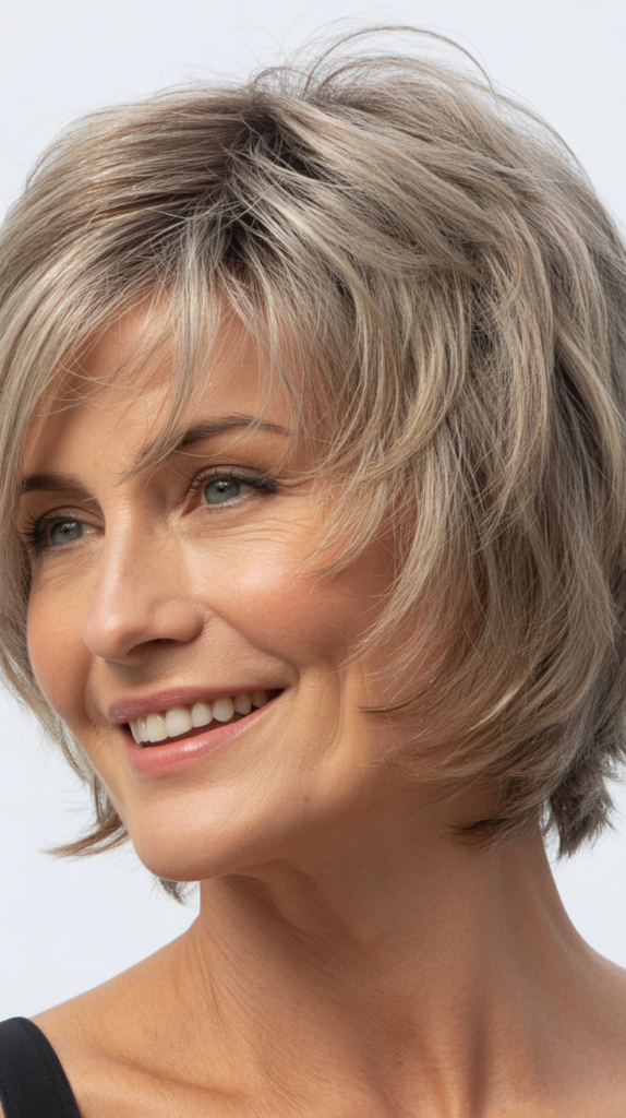 Shaggy Bob with Lots of Texture