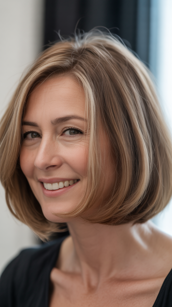 The Shoulder-Grazing Bob