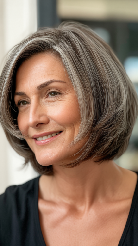 The Bob with Face-Framing Layers