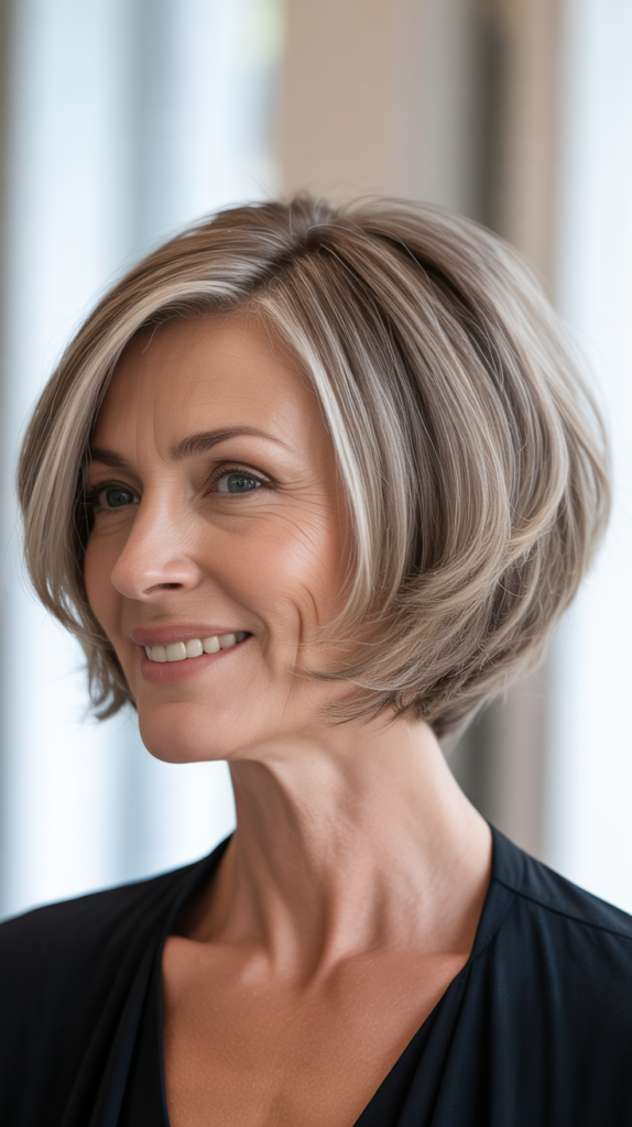 Graduated Bob with Nape Detail