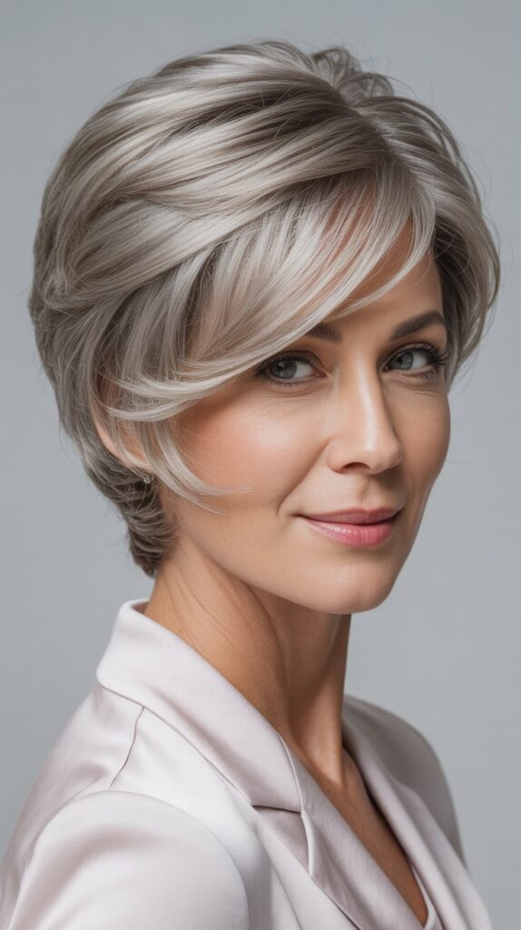  The Side-Swept Pixie