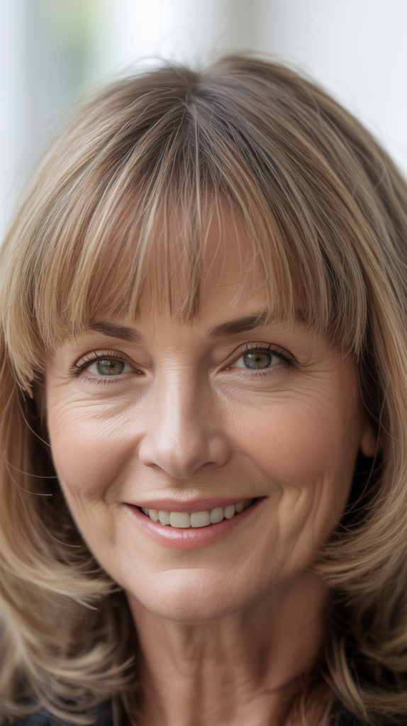 Straight Across Wispy Bangs