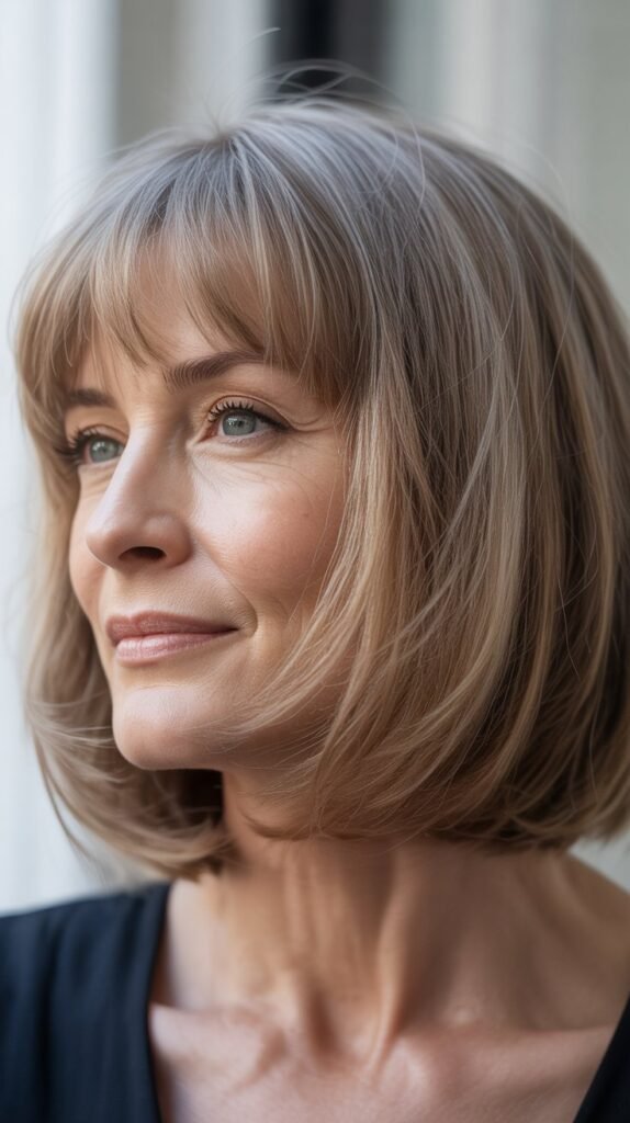 Bob with Wispy Bangs