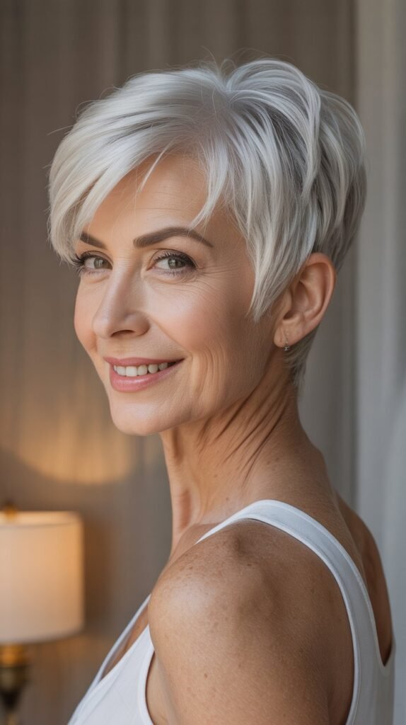 Tapered Pixie with Undercut