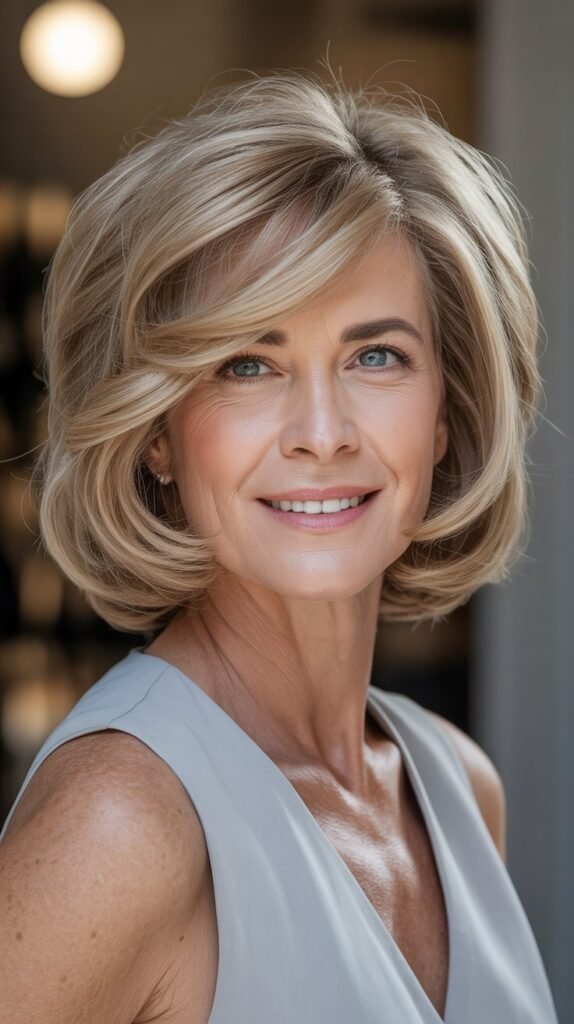 The Jaw-Length Bob with Subtle Layers
