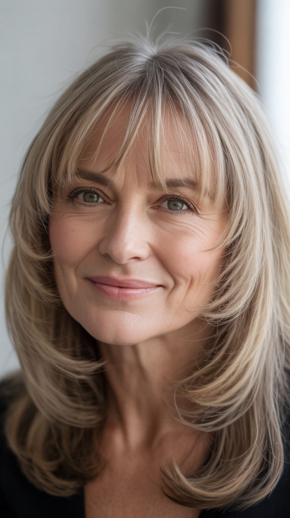 Wispy Bangs for Fine Hair