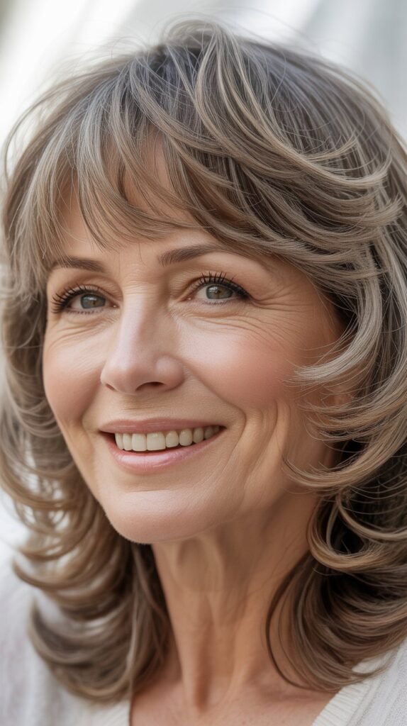 Piecey Textured Bangs