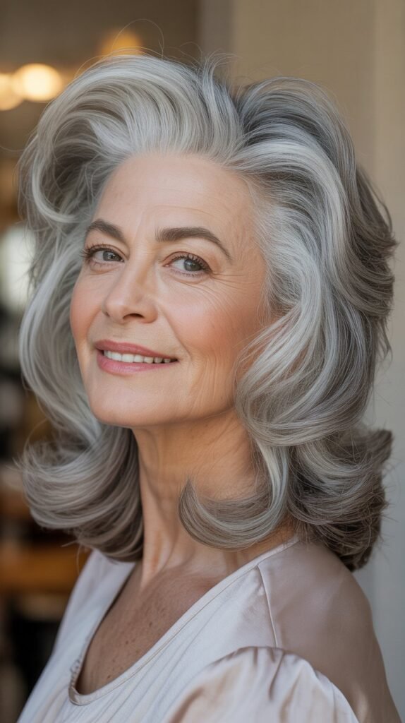 Voluminous Crown with Tapered Ends