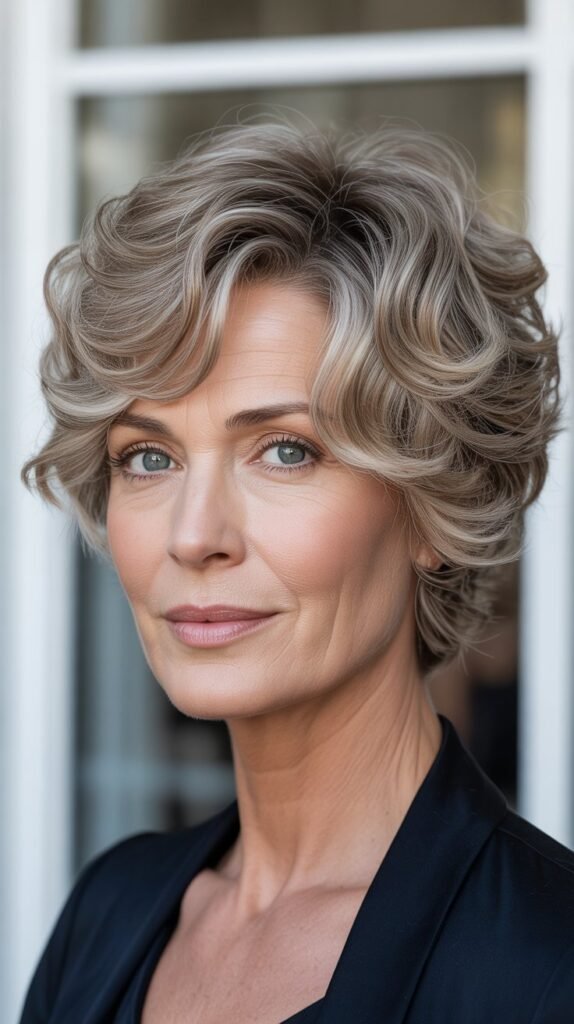 The Wavy Pixie with Tousled Volume