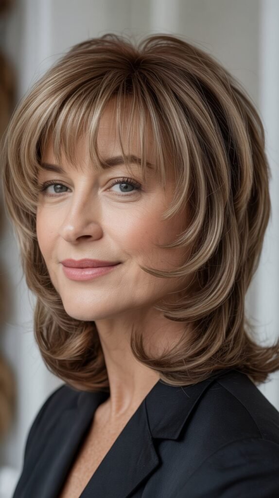  Razored Textured Bangs