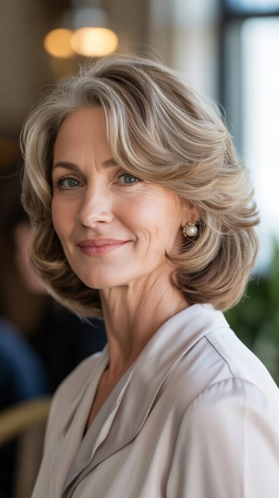 Chin-Length Bob with Subtle Layers