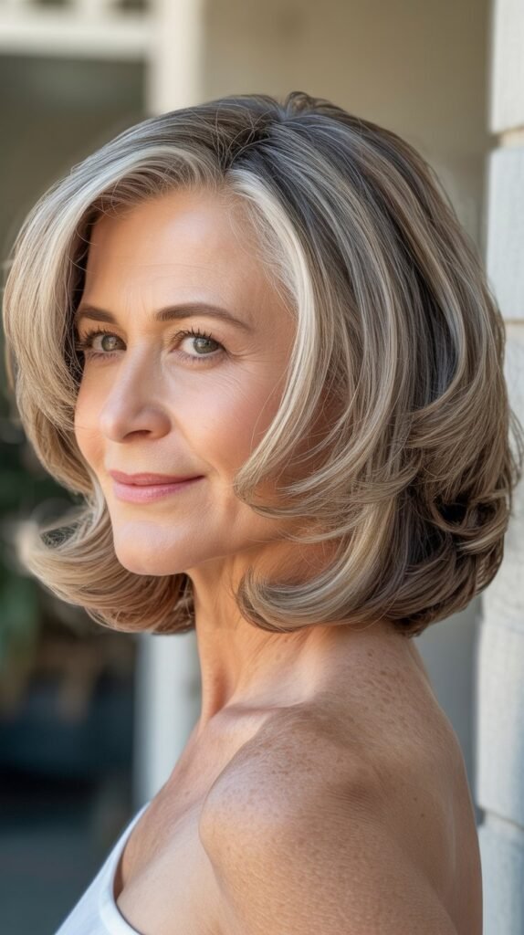 Classic Chin-Length Layered Bob