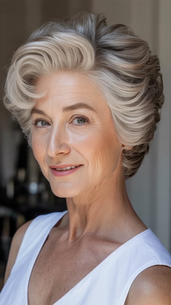  Voluminous Crown with Tapered Sides