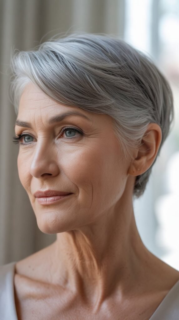 The Slicked-Back Pixie