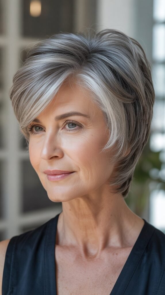 Layered Crown with Short Sides