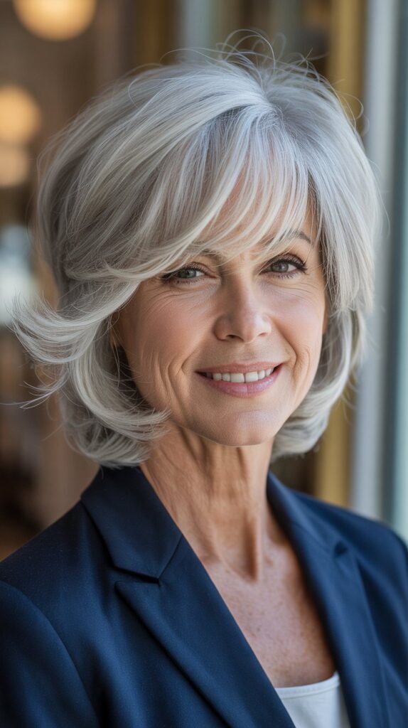 Wispy Bangs with Layers