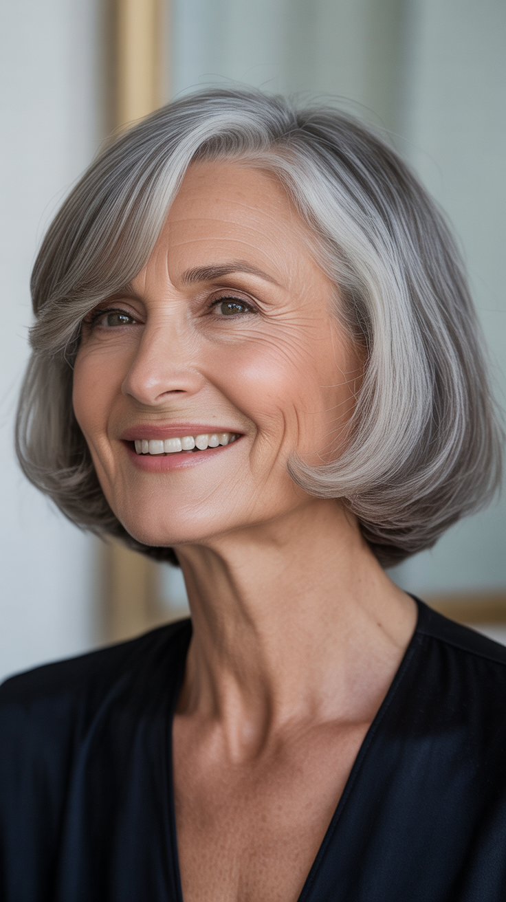 Timeless Bob Hairstyles for Older Women That Never Go Out of Style
